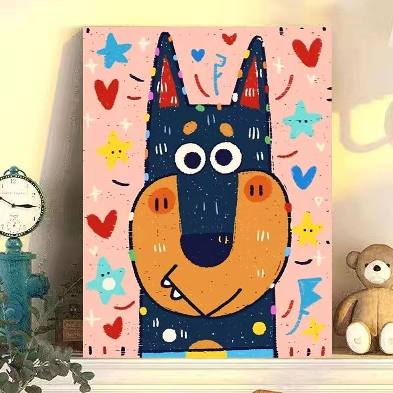 Verspielt Katzen-Themen Leinwand Wandkunst Brehn