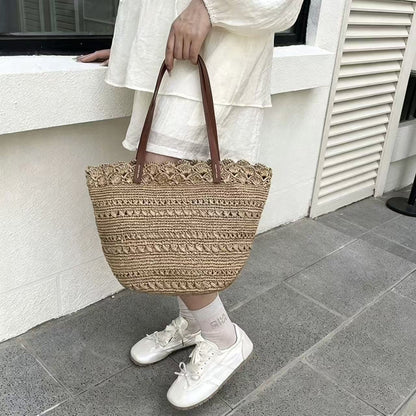 Handgefertigte Makramee Strandtasche Brehn
