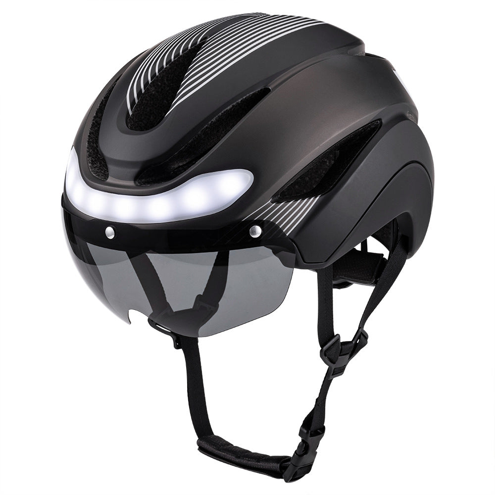 Fortgeschrittene Fahrradhelm mit integriertem Sicherheitslicht Brehn