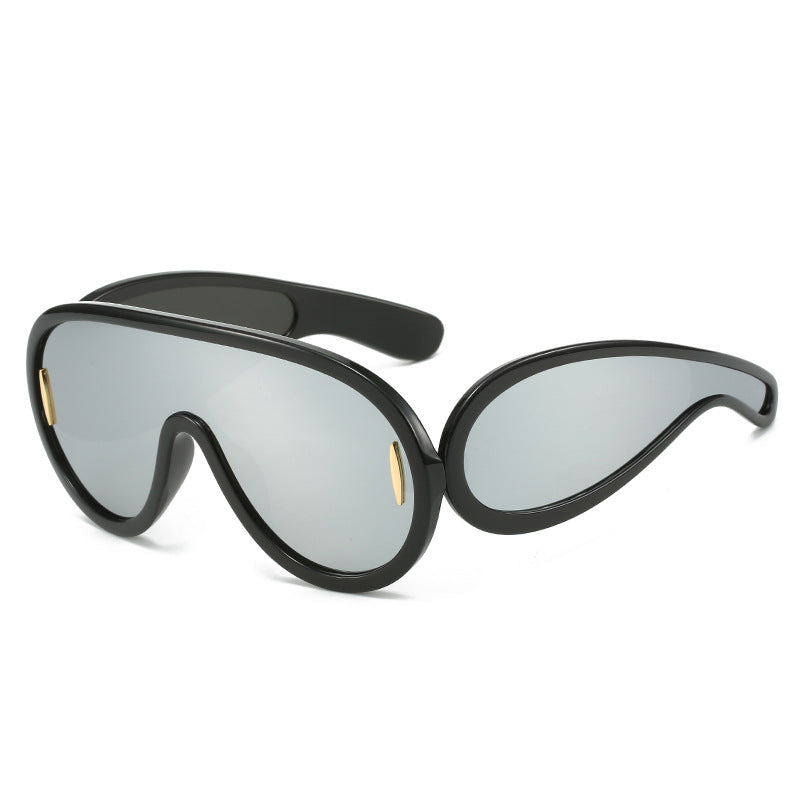 Damen fashion-forward Sportsonnenbrille Brehn