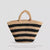Handgewebte Strandtasche Im Modernen Streifenmuster Brehn