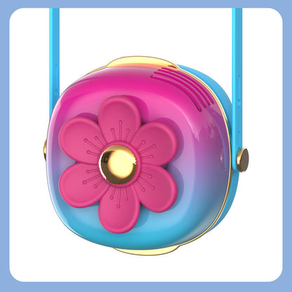 Damen Tragbare Ventilator-Lampe im Blumen-Design Brehn