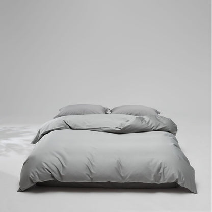 Mako-Baumwoll-Satin Bettwäsche-Set mit verdecktem Reißverschluss und Kissenbezügen Brehn