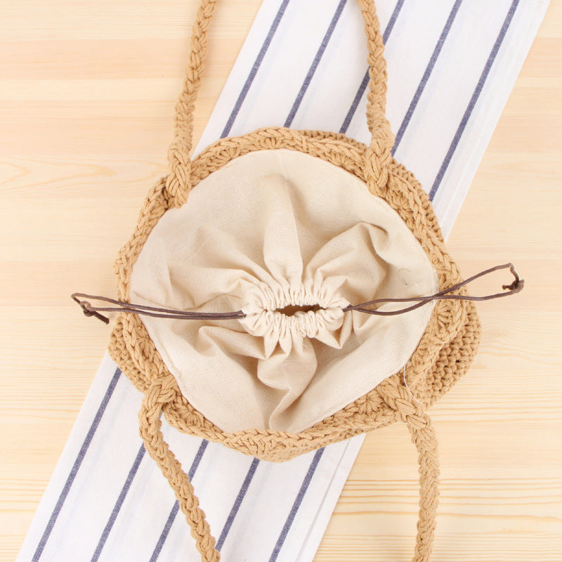 Handgefertigte Strandschultertasche Brehn