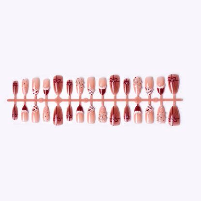 Glamorous Press-On Nail Art Set Brehn