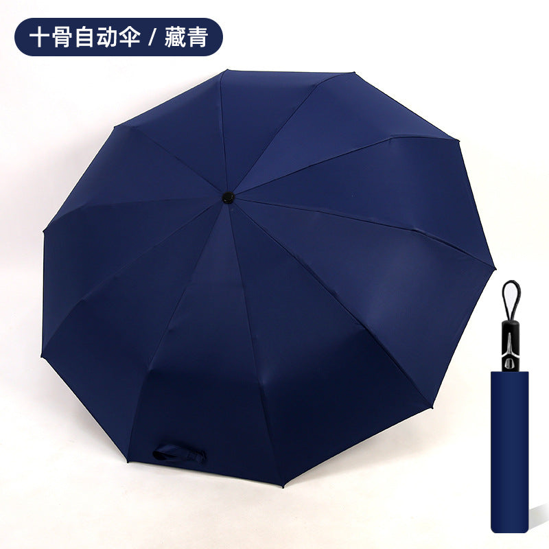 Damen Faltbarer Regenschirm mit Blumenmotiv Brehn
