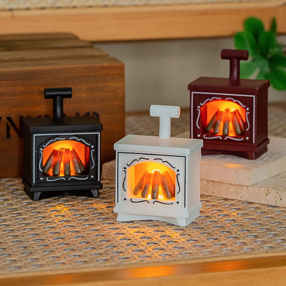 Dekorative Miniatur Kaminlampe
