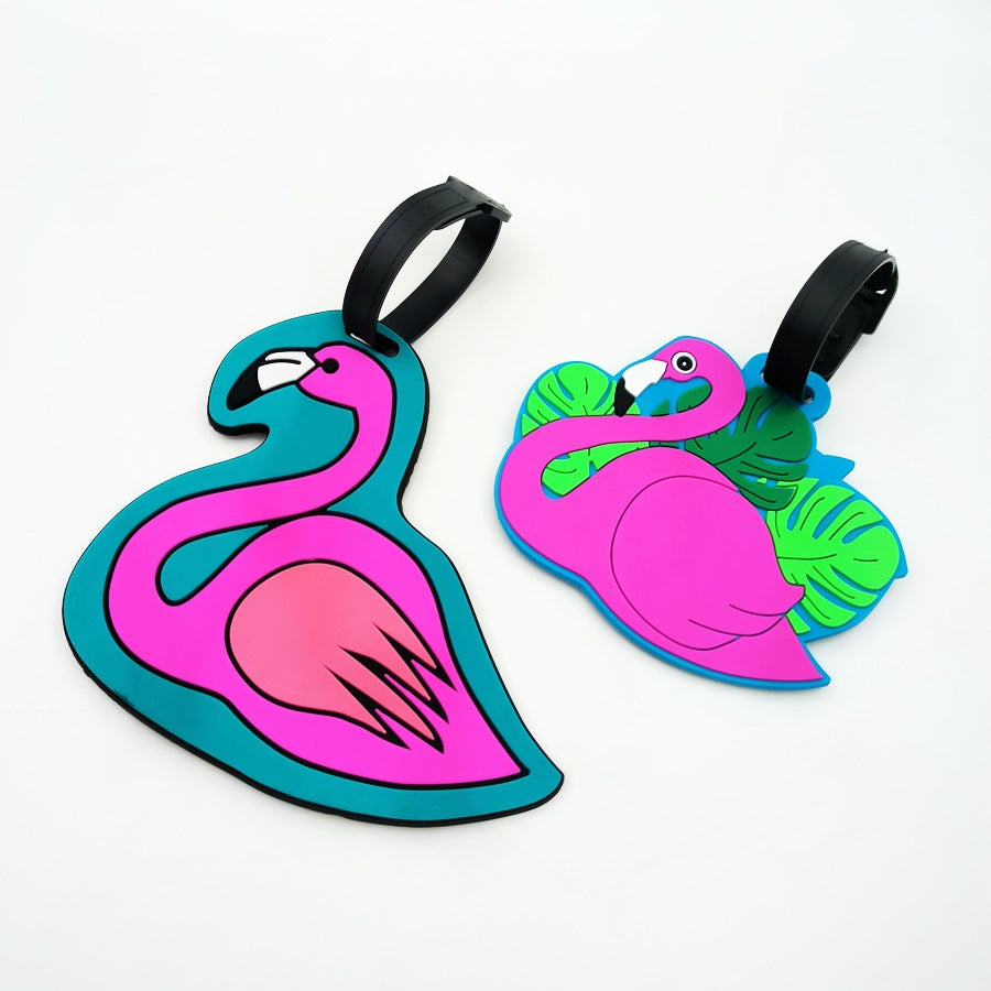 Tropisches Flamingo Gepäckanhänger Brehn