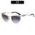 Verschnörkelte Katzenaugen-Sonnenbrille