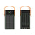 Tragbare Solar-Powerbank mit Integrierter Ladestation und Led-Anzeige Brehn