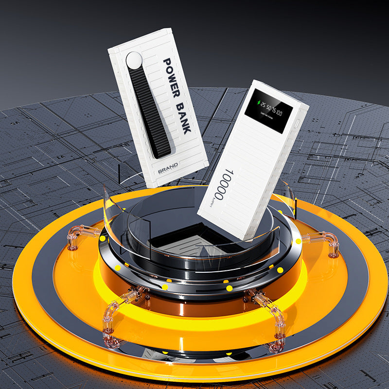 Kompakte Powerbank mit LED-Anzeige und Schnellladefunktion Brehn
