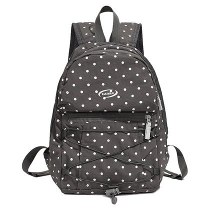 Trendy gepunkteter lässiger Rucksack Brehn