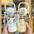 Damen Trinkflasche mit niedlichem Tiermotiv und stabilem Tragegriff Brehn