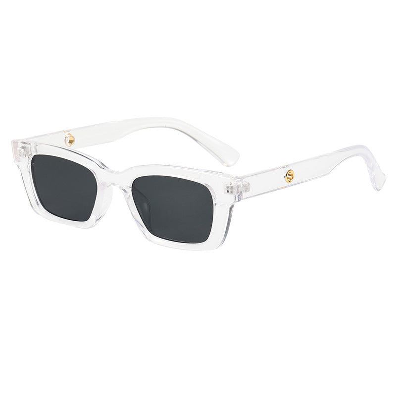 Damen modische und robuste Rechteck-Sonnenbrille Brehn