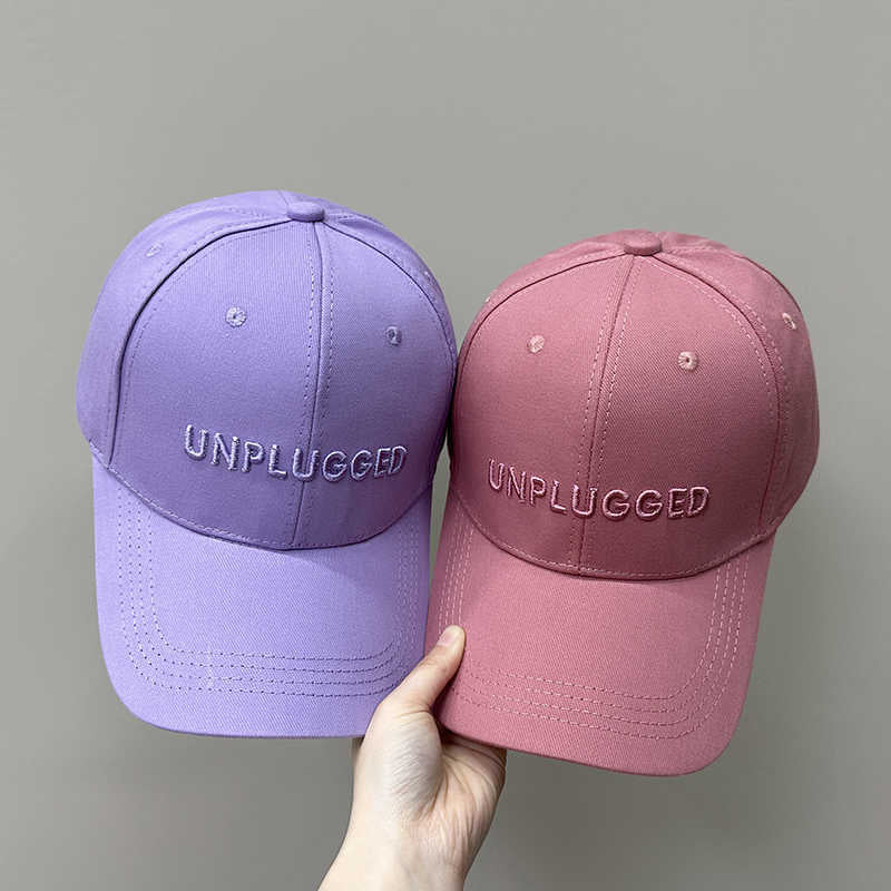 Damen Baumwoll Distressed Baseball Cap Brehn