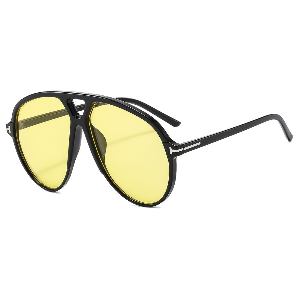 Oversized Fliegerstil Sonnenbrille Brehn