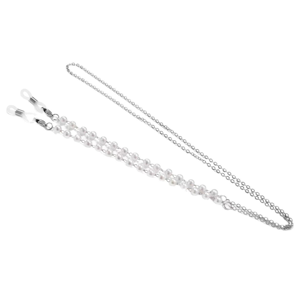 Elegante Perlen Brille Kette Brehn