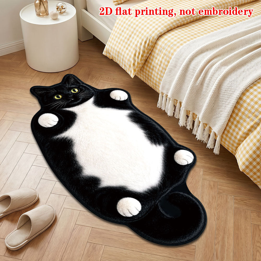 Plüsch Cartoon Katze Teppich
