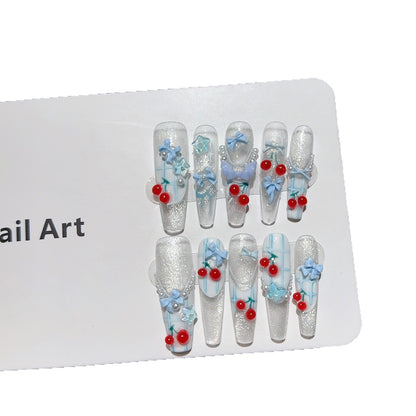 Dekorative Nagelkunst Aufkleber Tips
