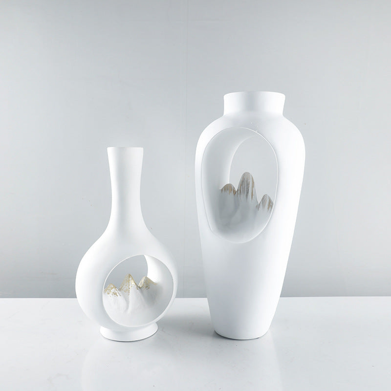 Moderne dekorative Landschaftsvase