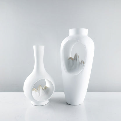 Moderne dekorative Landschaftsvase