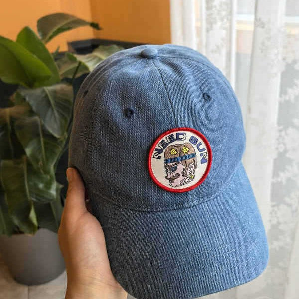 Herren Casual Vintage Grafik Baseballmütze Brehn