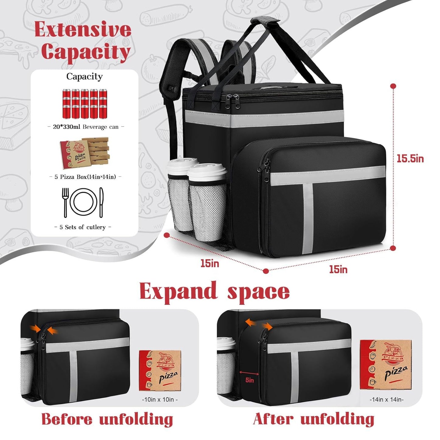 Damen Multifunktionale Kühltasche Brehn