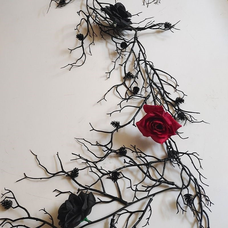 Gothic Floral Vine Dekor