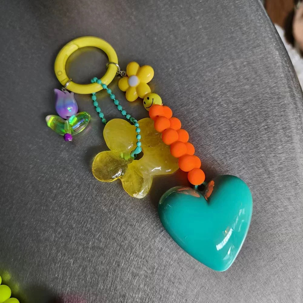 Lebendige thematische Charm-Schlüsselhalter Brehn