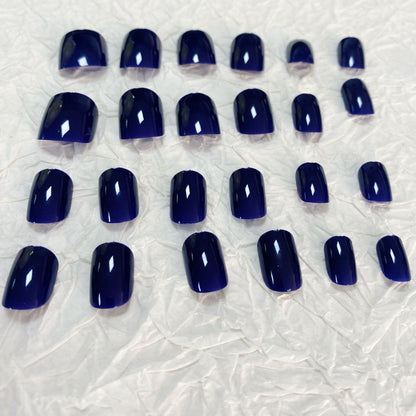 Premium Glänzende Press-On Nagelkunst Brehn