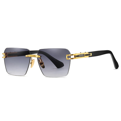 Fashion-Forward Übergroße Quadratische Sonnenbrillen Brehn