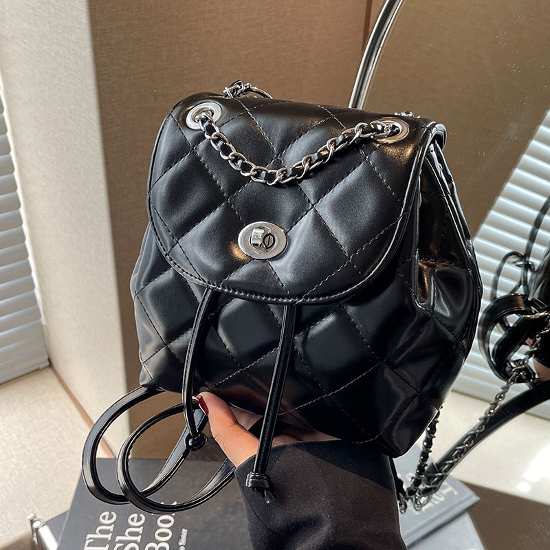 Stylische gestepfte Mini-Rucksack Brehn