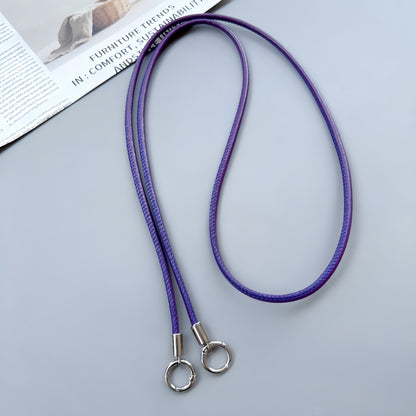 Premium Doppelring-Lederumhängeband Brehn
