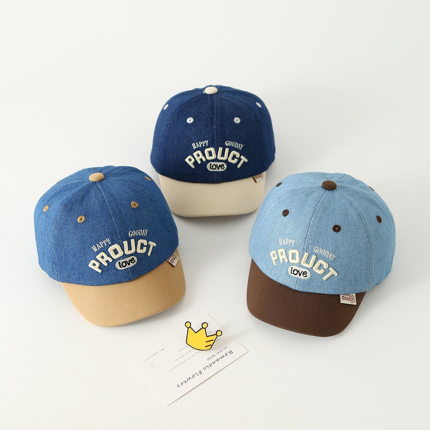 Unisex verstellbare Denim-Baseballmütze Brehn