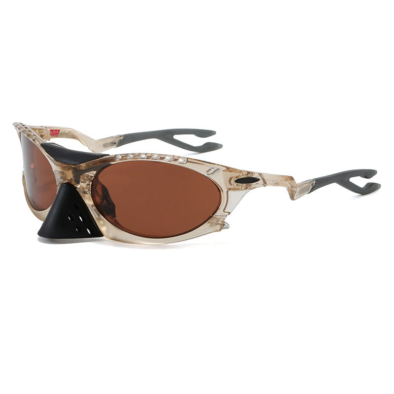 Damen Sportliche Outdoor-Sonnenbrille mit UV-Schutz und ergonomischem Design Brehn