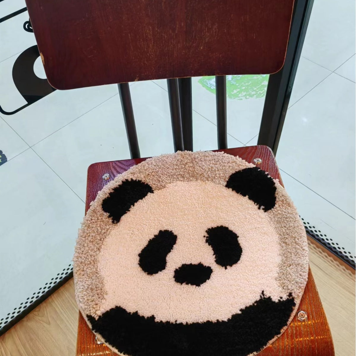 Panda-Themen Plüschbodenmatte Brehn