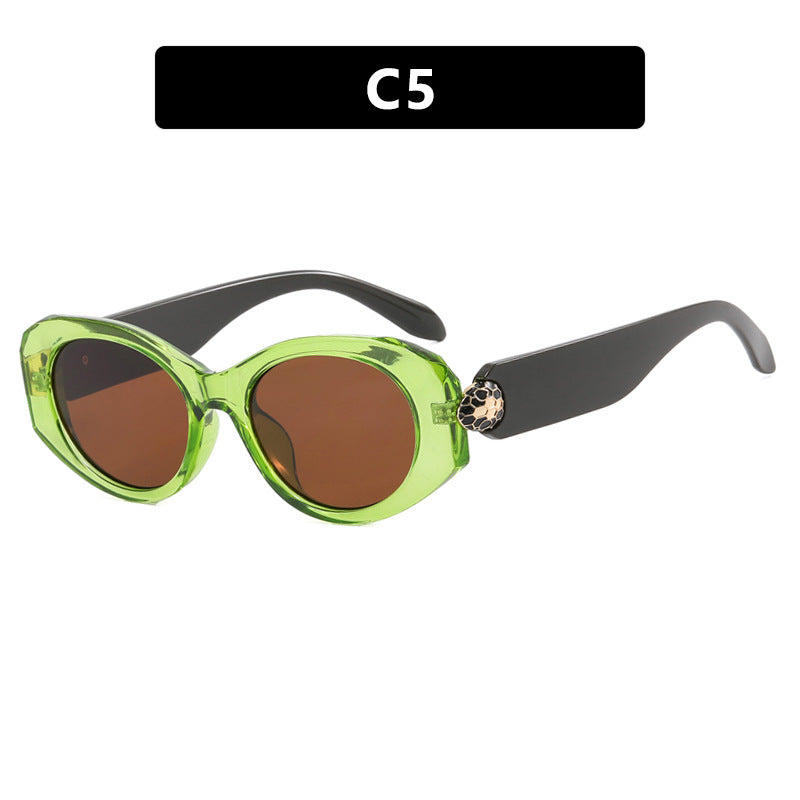 Damen extravagante Sonnenbrille im einzigartigen Schildkrötenmuster Brehn