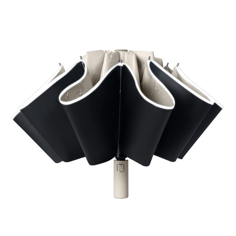 Damen eleganter Faltschirm mit innovativer Struktur Brehn