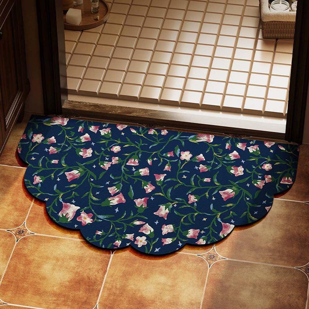 Dekorative florale Teppich