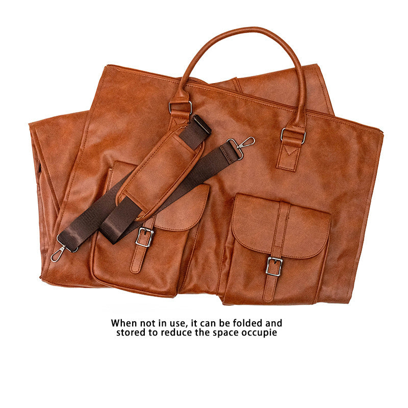 Elegante Reisetasche mit Zusätzlichen Außentaschen Brehn
