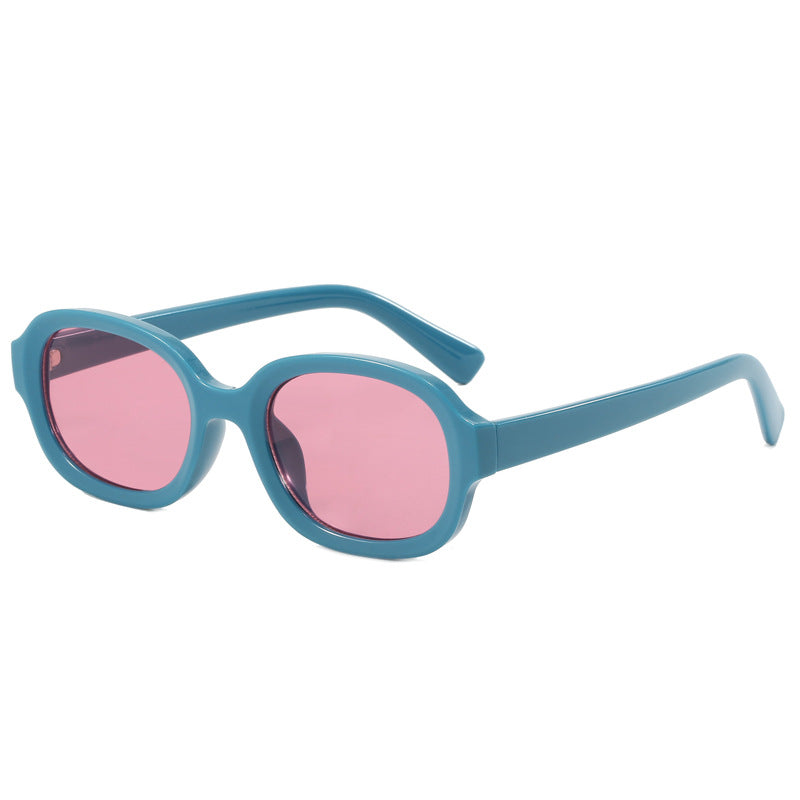 Damen modische Geometrische Sonnenbrille mit UV-Schutz Brehn