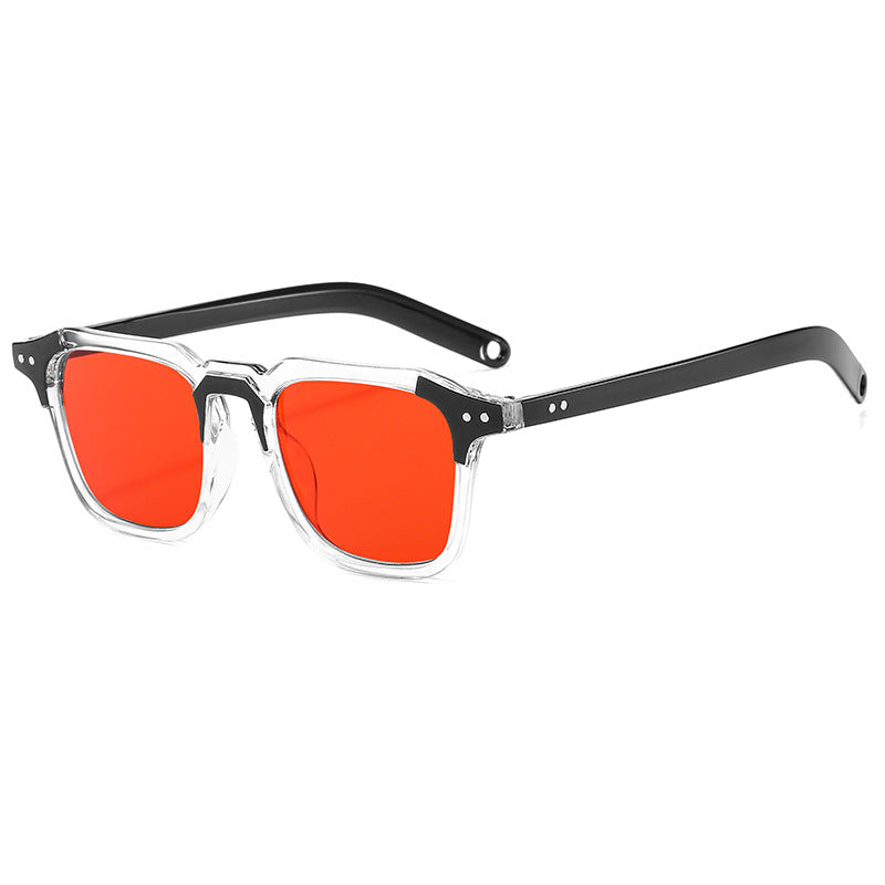 Herren Retro-inspirierte auffällige quadratische Sonnenbrille Brehn