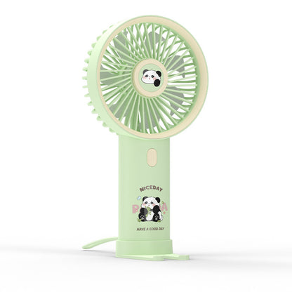 Damen Tragbarer Handventilator mit niedlichem Panda-Design Brehn