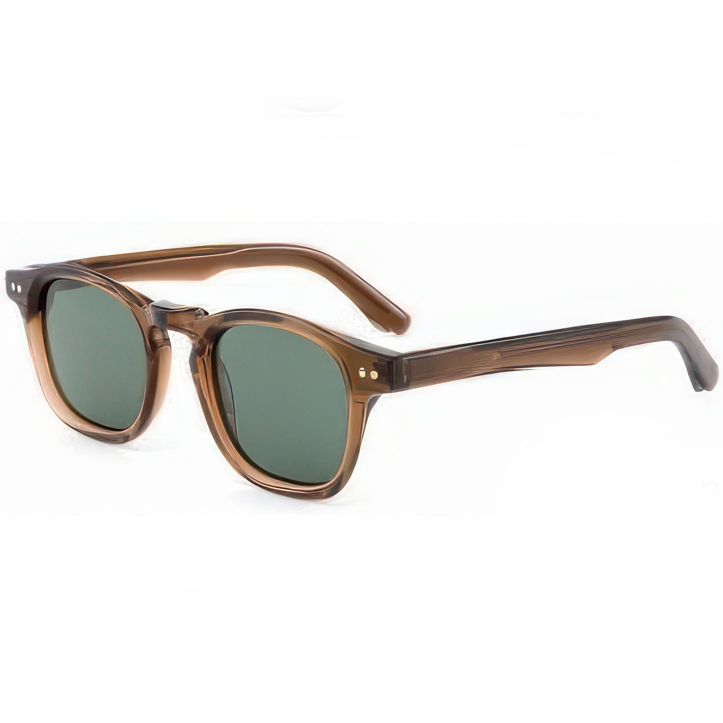Damen modische Sonnenbrille im hochwertigen transparenten Design Brehn