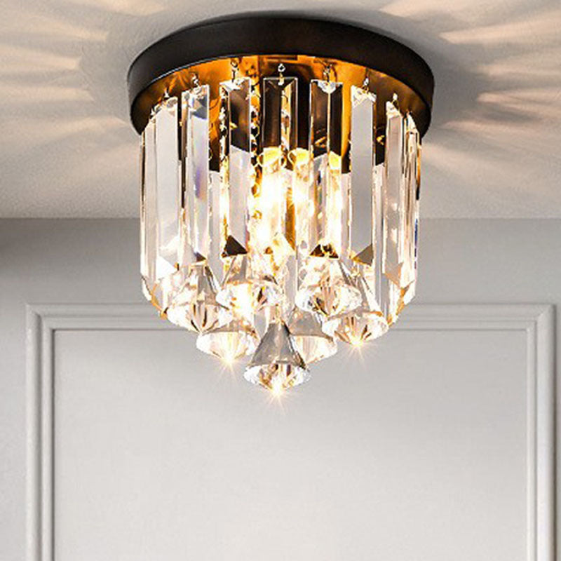 Kristall Flush Mount Deckenleuchte