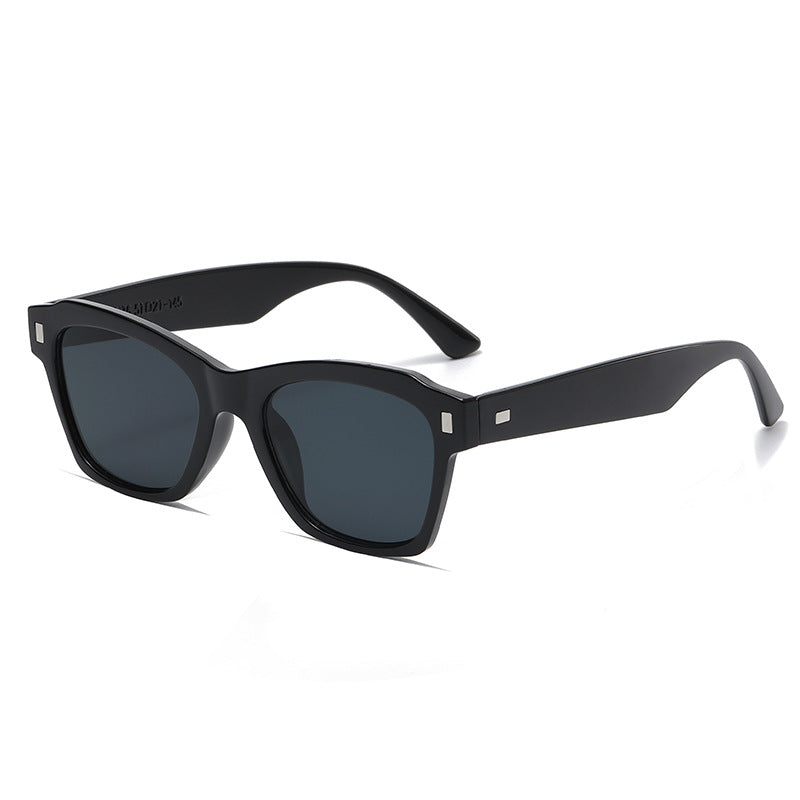 Damen modische Sonnenbrille mit transparentem Rahmen und hochwertigem UV-Schutz Brehn