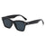 Damen modische Sonnenbrille mit transparentem Rahmen und hochwertigem UV-Schutz Brehn