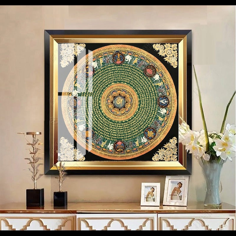 Mandala Wandkunst