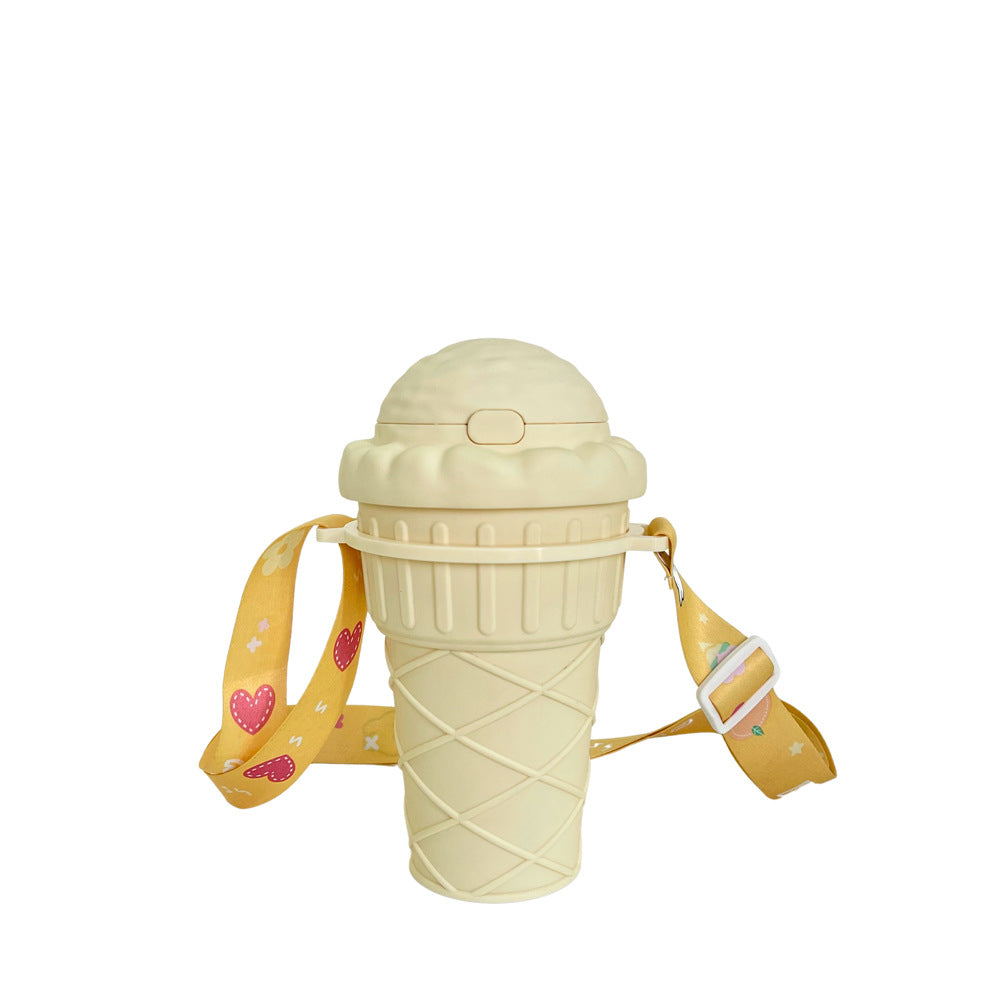 Damen kreative Eisbecher Trinkflasche Brehn
