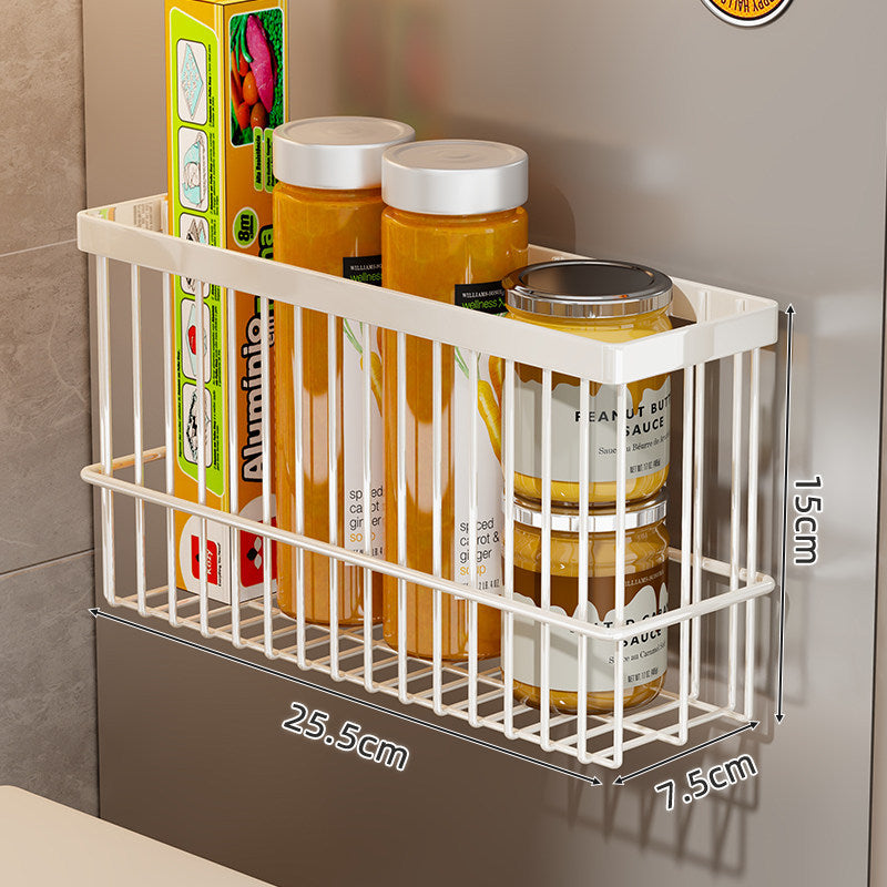 Magnetischer Klebe-Kühlschrank Draht Aufbewahrungskorb Organizer